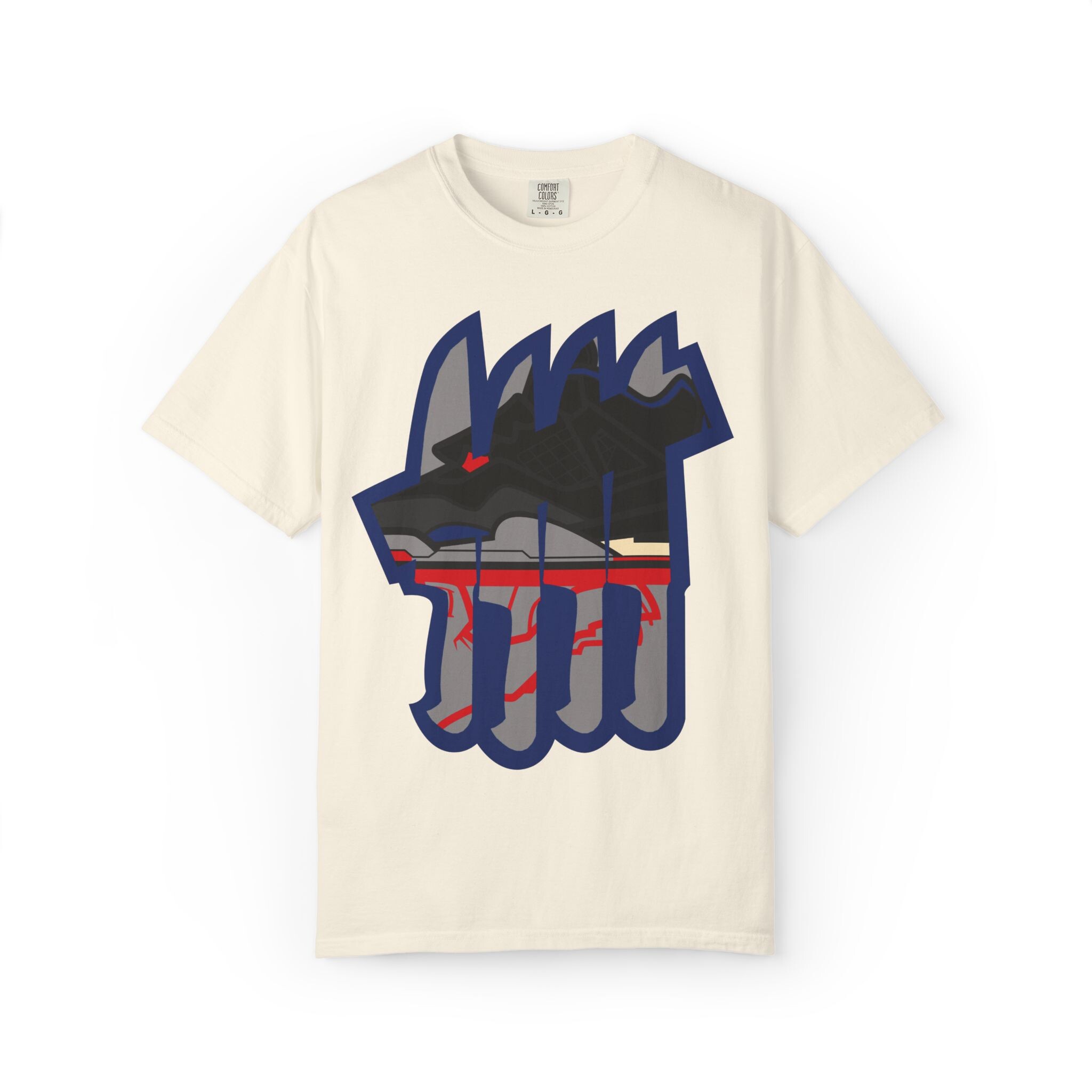 Shirt to Match Jordan 4 Rare Air Always Served rAIR x Now Serving Tee in Ivory