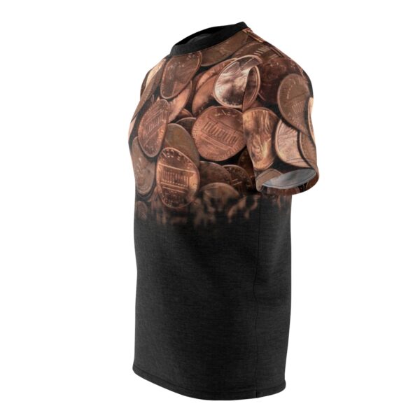 Shirt to Match Copper Foamposite Sneaker Colorway | Fade Away V1 - Image 4