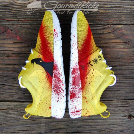 Custom Kill Bill II Roshe Run by GourmetKickz