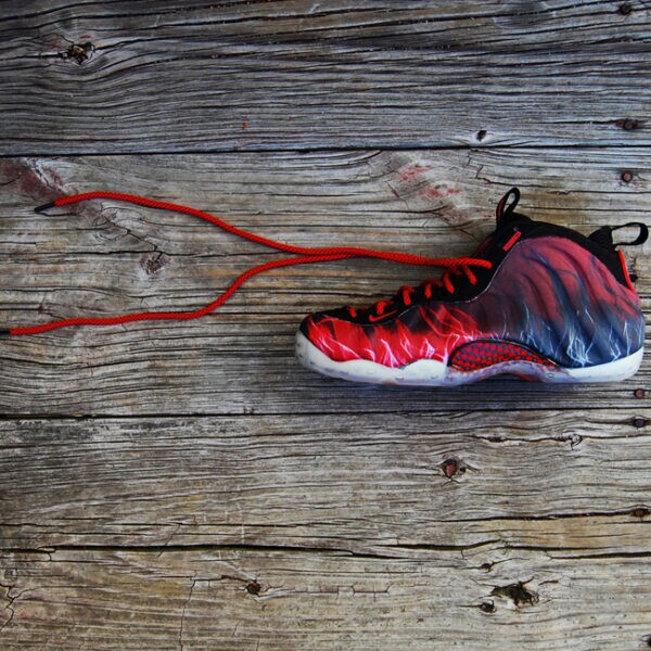 Custom "Norman You Devil" Foamposite by GourmetKickz - Image 4