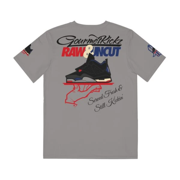 Shirt to Match Jordan 4 Rare Air GRMTKIX Still Kickin' Branded Slogan in Grey - Image 2