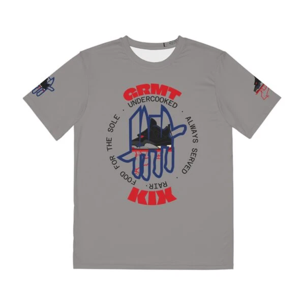 Shirt to Match Jordan 4 Rare Air GRMTKIX Still Kickin' Branded Slogan in Grey