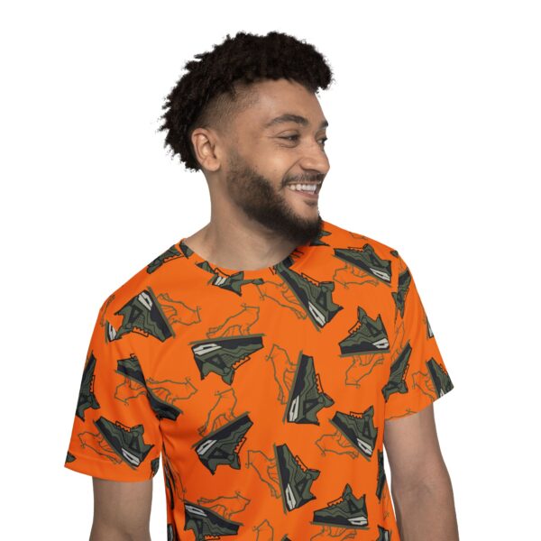 Shirt to Match Jordan 4 Undefeated 2025 Now Serving and Serving and Serving in Clementine - Image 8