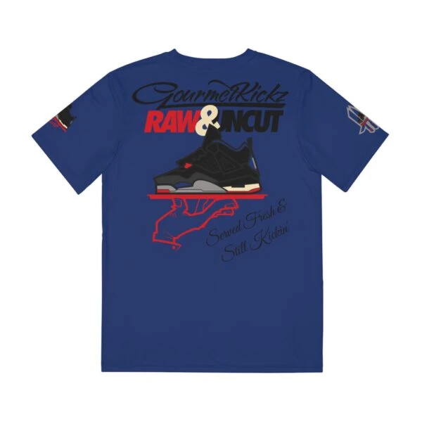 Shirt to Match Jordan 4 Rare Air GRMTKIX Still Kickin' Branded Slogan in Blue - Image 2