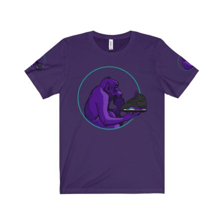 Shirt to Match Jordan 5 Black Grape Sneaker Colorway | Grape Ape Ponders Black Grape
