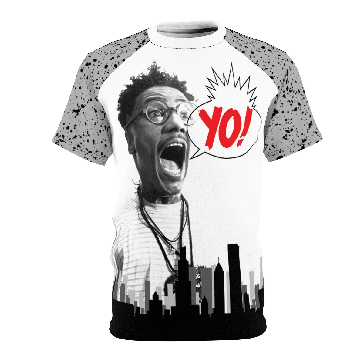 Shirt to Match Jordan 4 OG ’89 White Cement Sneaker Colorway | V3 - Image 3