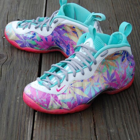 Custom Nike Foamposite "420 Eggshell" by GourmetKickz