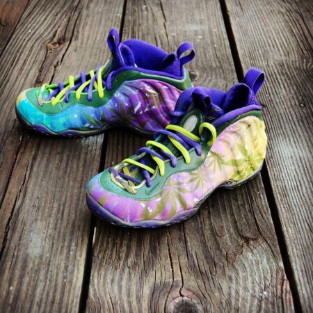 Custom Nike Foamposite One "420" by GourmetKickz