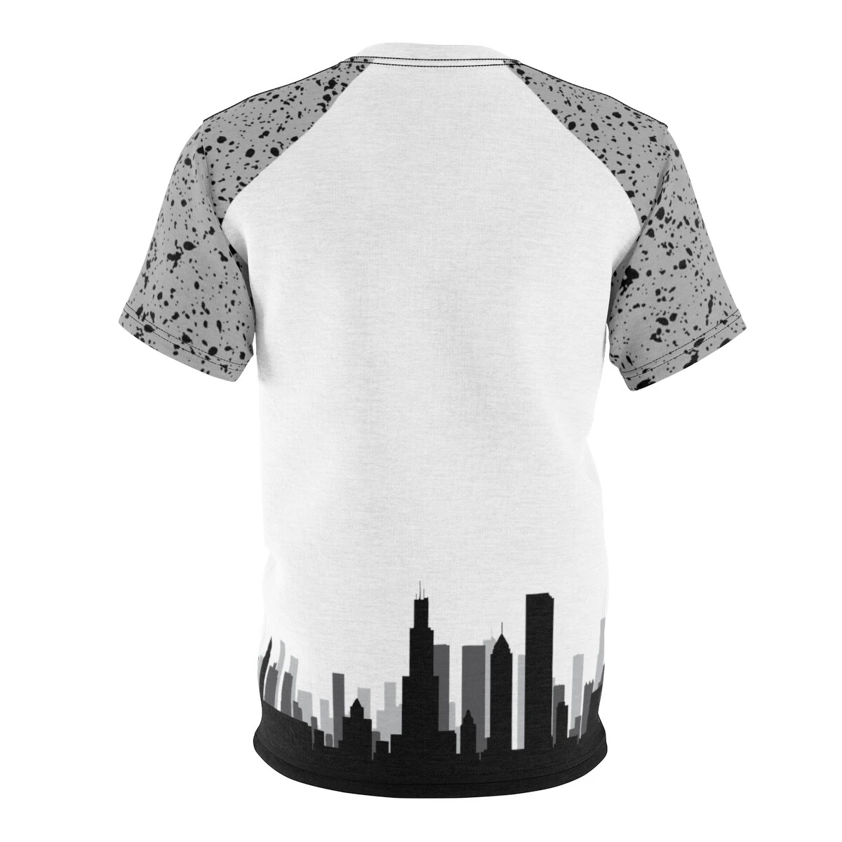 Match Jordan 4 White Cement Sneaker Colorway Shirt