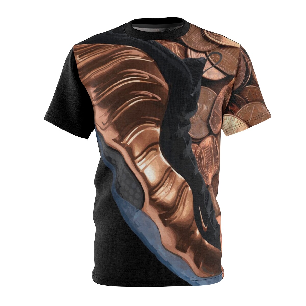 Shirt to Match Copper Foamposite Sneaker Colorway ScentFull