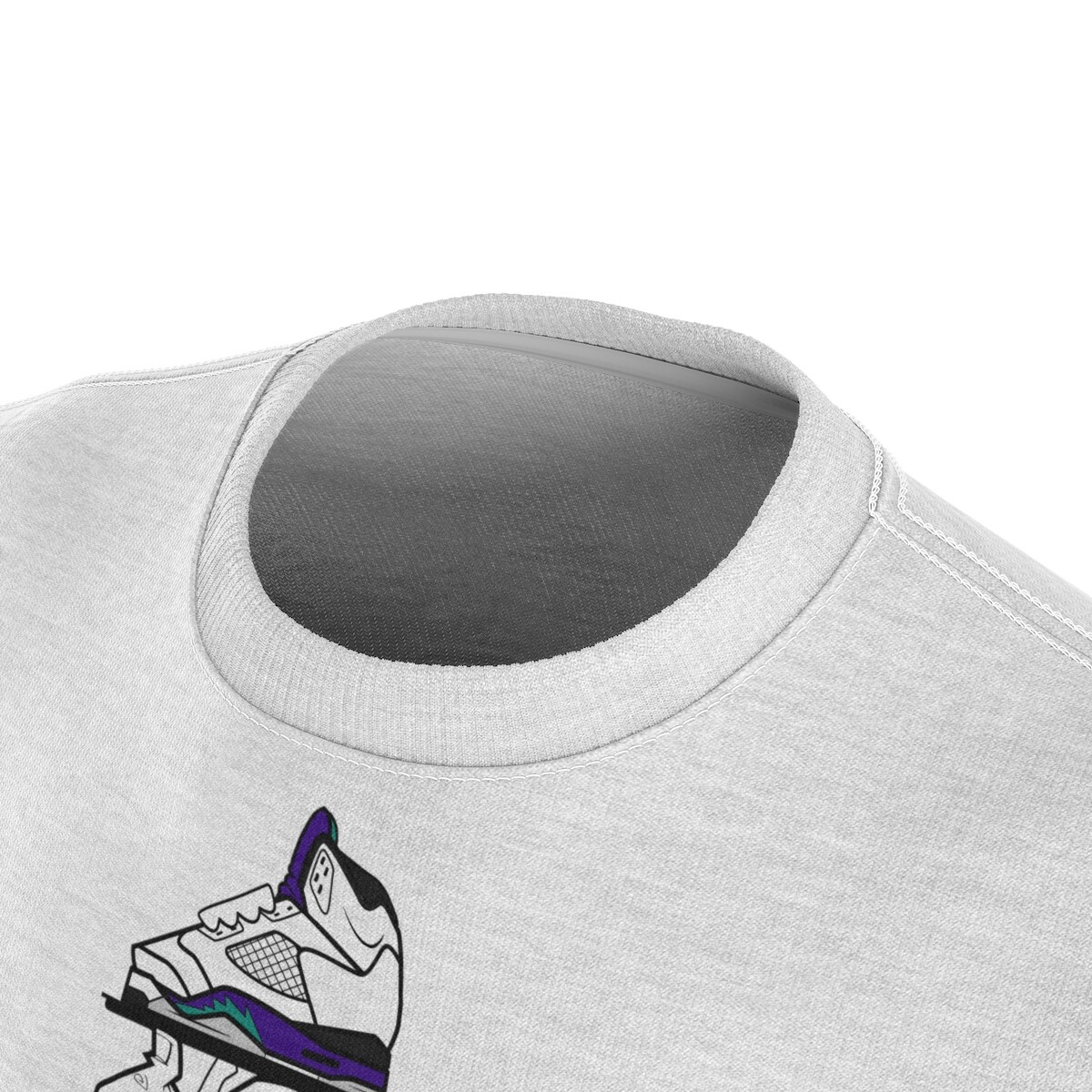 Match Jordan 5 Grape Sneaker Colorway Shirt
