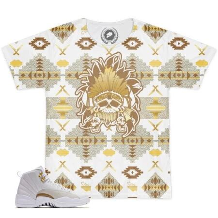 Shirt to Match Jordan 12 OVO Sneaker Colorway | Beacon Print