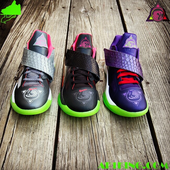 Custom KD IV "KDeezy" aka "CrayD" Pack (3 Pair + Matching Shirts) by GourmetKickz - Image 11