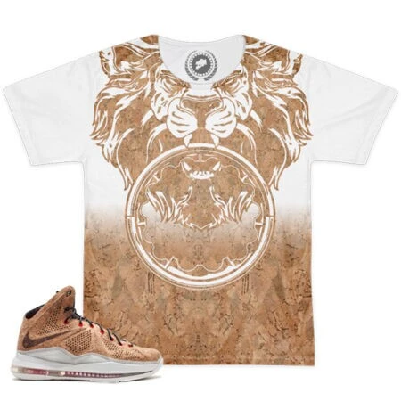 Shirt to Match LeBron 10 EXT Cork Sneaker Colorway | Beasting V1