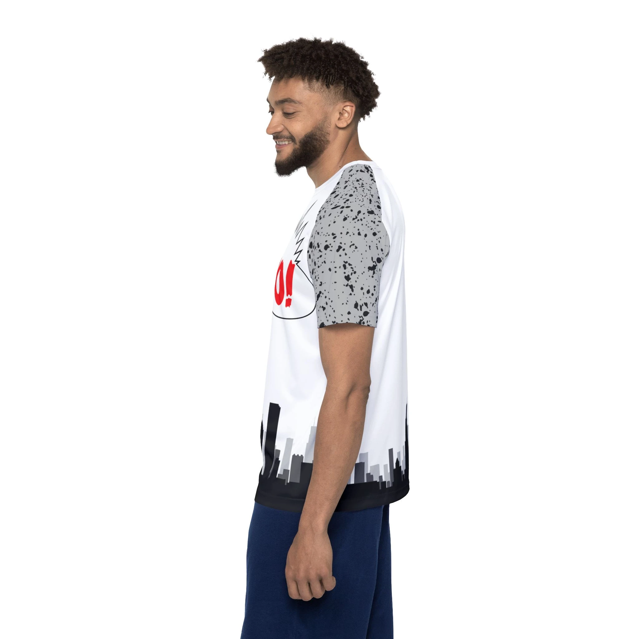 Shirt to Match Jordan 4 OG ’89 White Cement Sneaker Colorway | V3 - Image 6