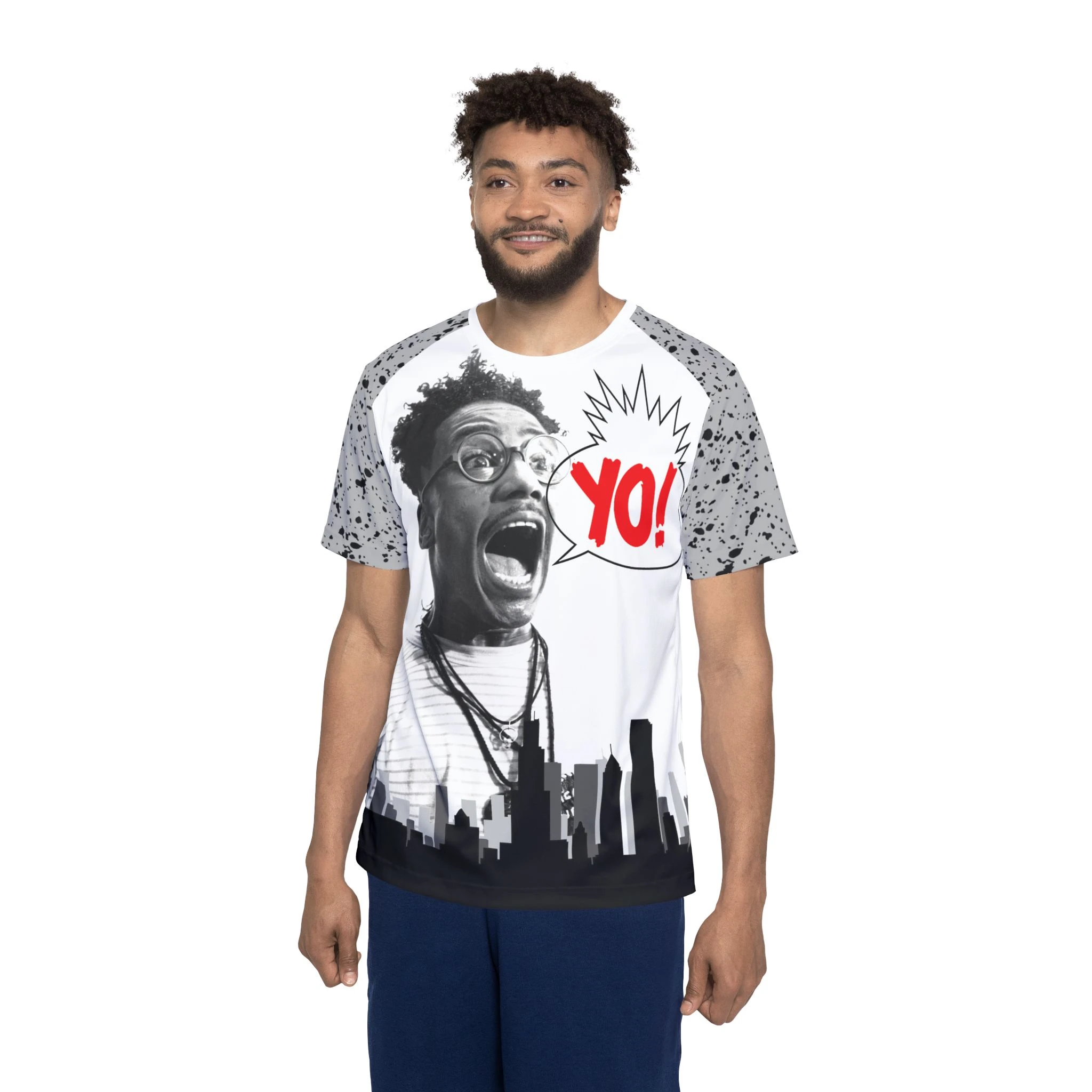 Shirt to Match Jordan 4 OG ’89 White Cement Sneaker Colorway | V3 - Image 4