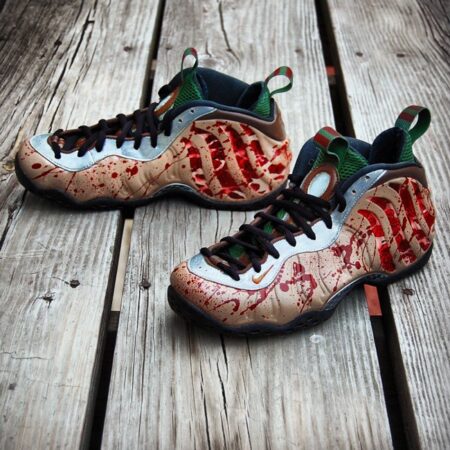 Custom "Freddy Krueger" Foamposite by GourmetKickz
