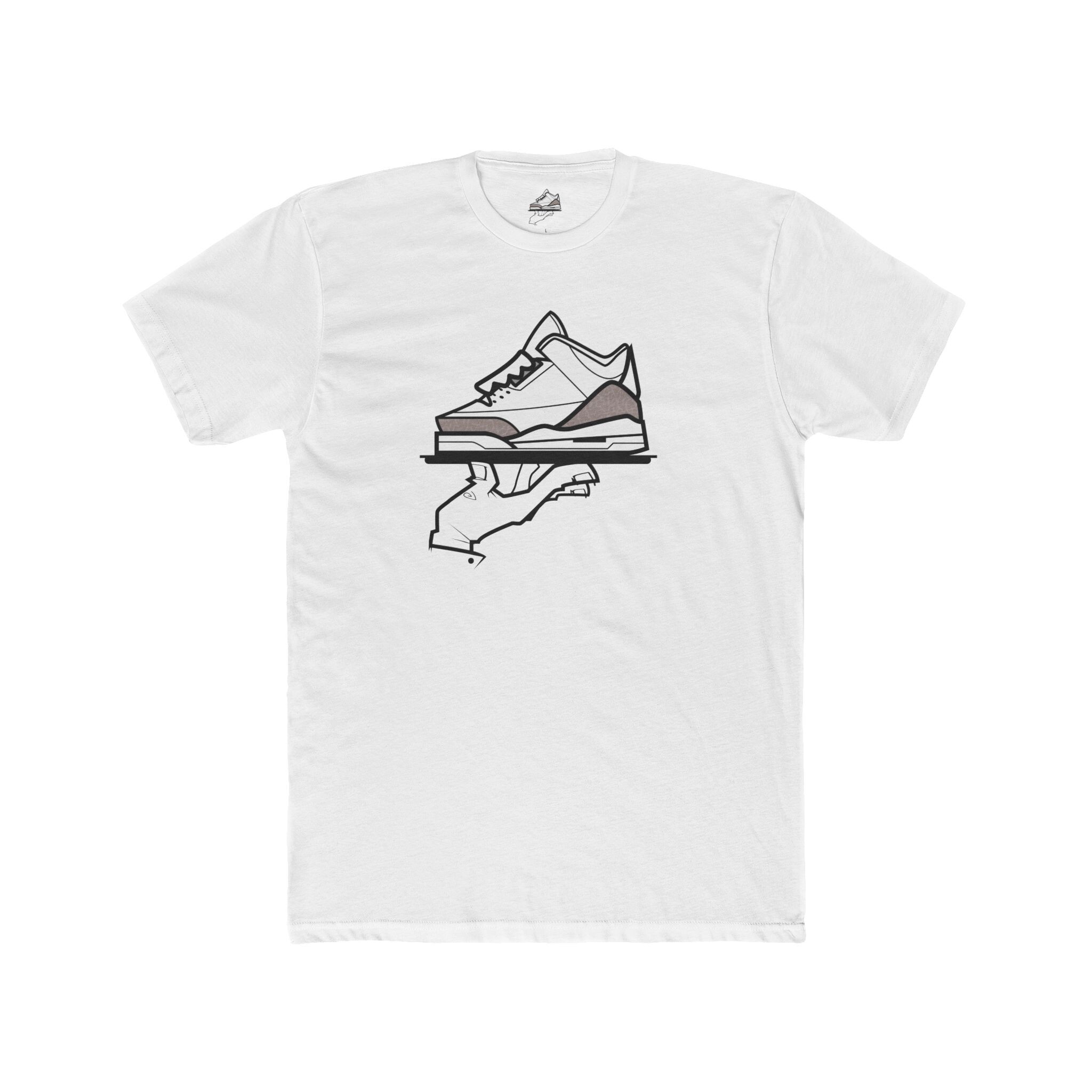 Shirt to Match Jordan 3 Pure Money "Now Serving" in White