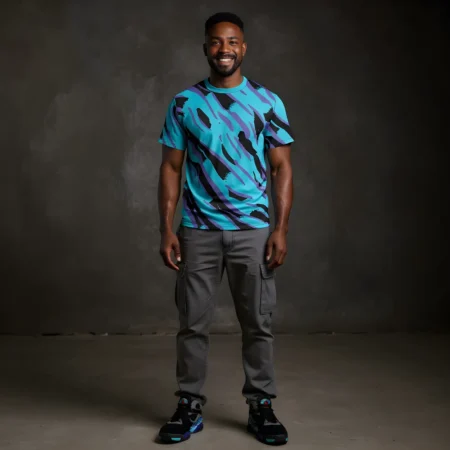 Shirt to Match Jordan 8 Aqua Mid Sole Food