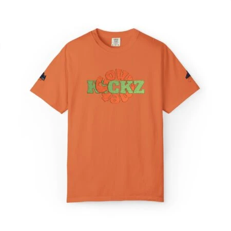 Shirt to Match Jordan 4 UNDFTD GourmetKickz Branded Embroidered T-Shirt in Burnt Orange