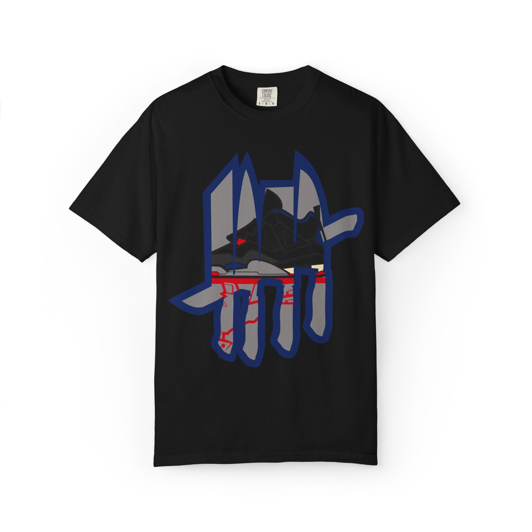 Shirt to Match Jordan 4 Rare Air Always Served rAIR x Now Serving Tee in Black - Image 2