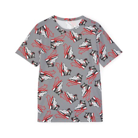Shirt to Match Jordan 8 Bugs Bunny 2025 Now Serving and Serving and Serving in Grey