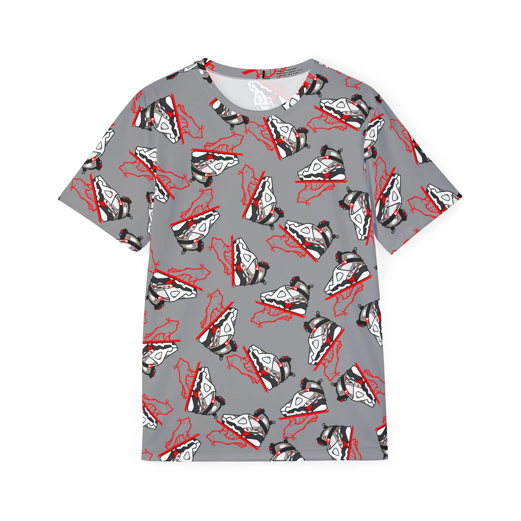 Shirt to Match Jordan 8 Bugs Bunny 2025 Now Serving and Serving and Serving in Grey