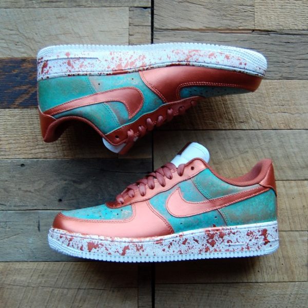 GourmetKickz Custom “Patina Pack” AF1 Statue of Liberty
