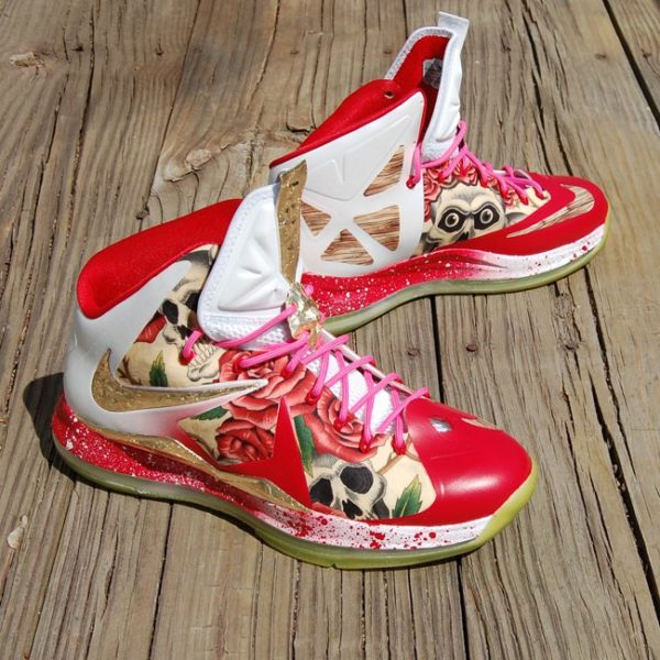 Custom Before HeRose LeBron X by GourmetKickz