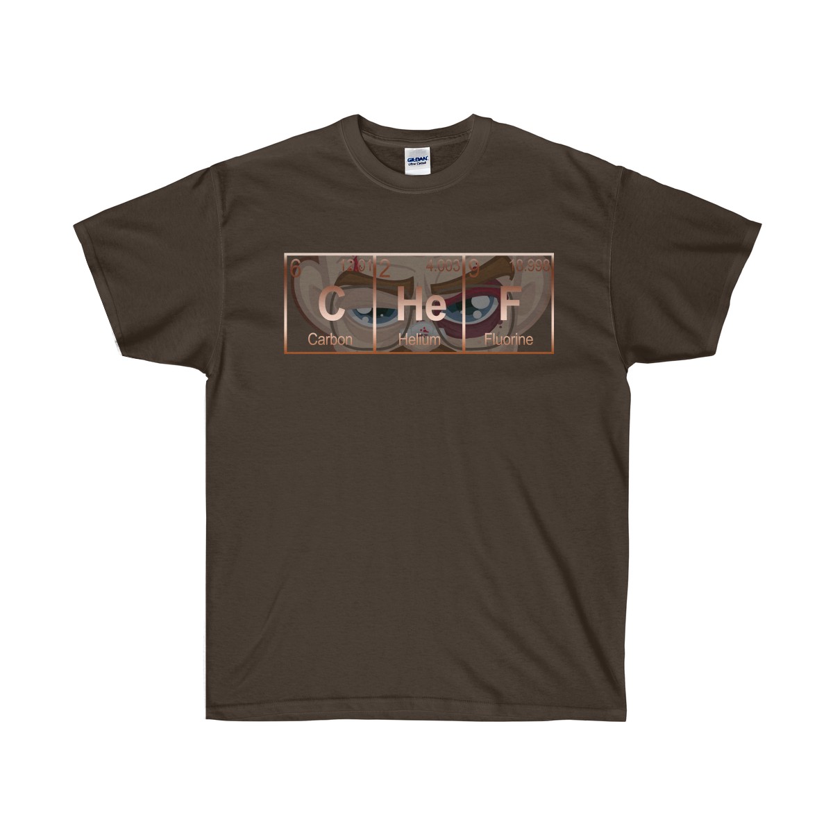 Copper Foamposite Elemental CHeF Sneaker ColorwayMatch T-Shirt