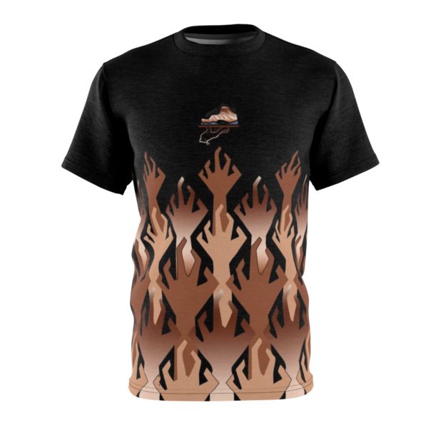 Copper Foamposite World War KickZ V3 Sneaker ColorwayMatch T-Shirt