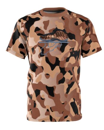 Copper Foamposite Camo Print Sneaker ColorwayMatch T-Shirt
