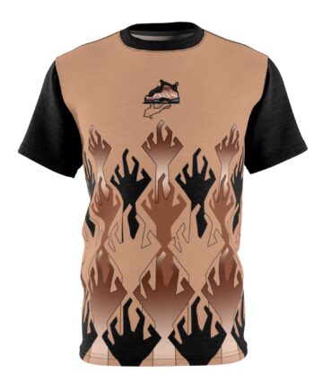 Copper Foamposite World War KickZ V1 Sneaker ColorwayMatch T-Shirt