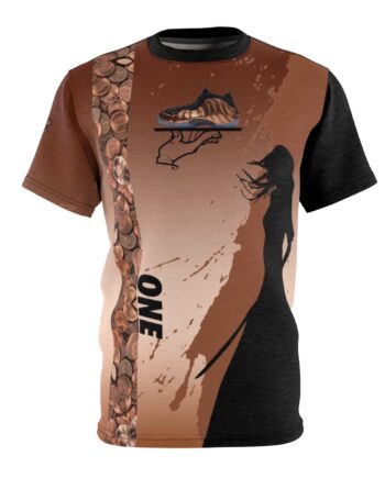 Copper Foamposite Kill Bill V5 Sneaker ColorwayMatch T-Shirt
