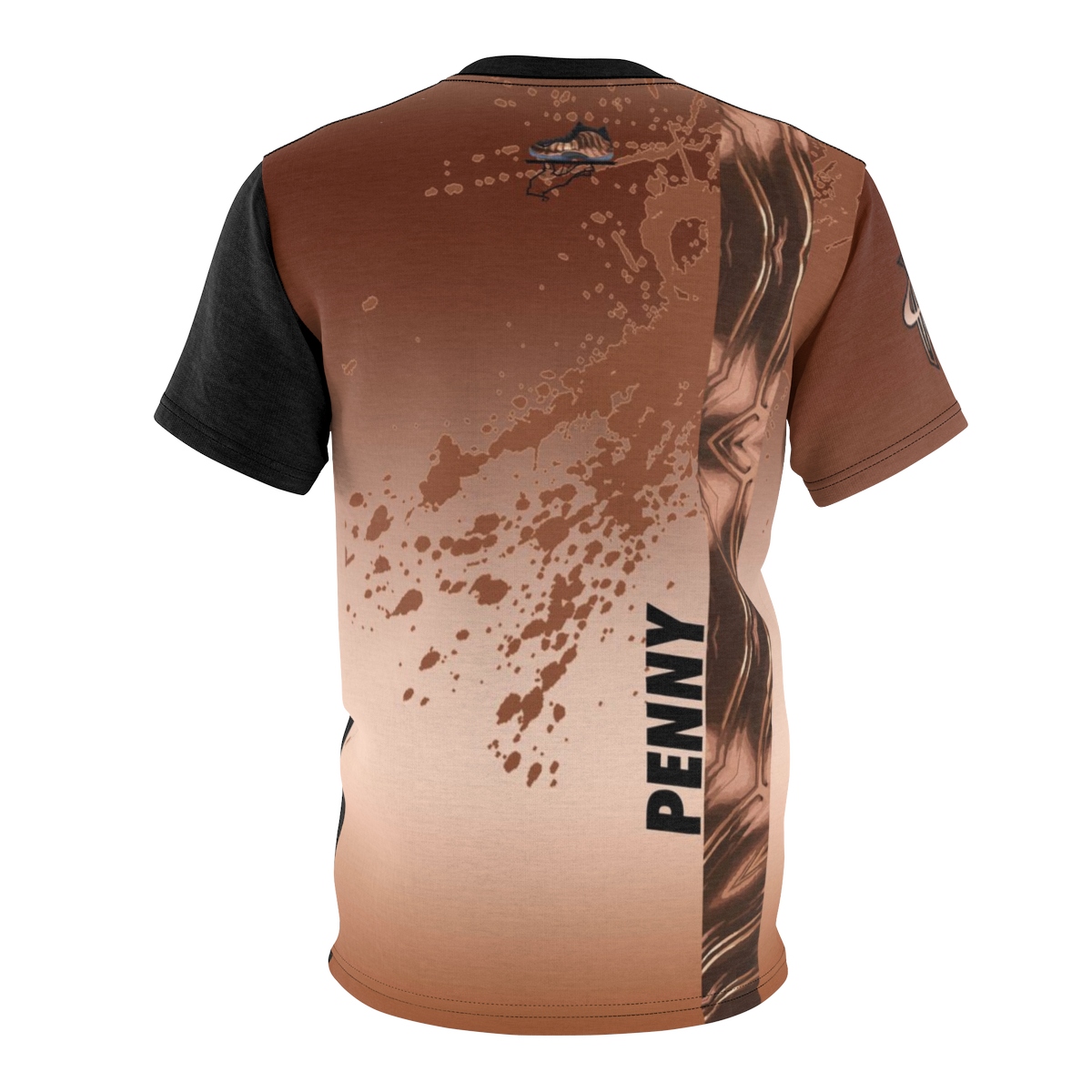 Copper Foamposite Kill Bill V6 Sneaker ColorwayMatch T-Shirt