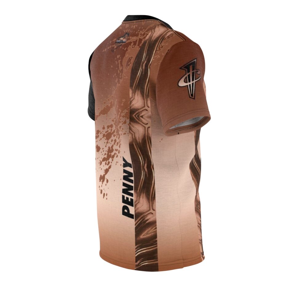 Copper Foamposite Kill Bill V6 Sneaker ColorwayMatch T-Shirt