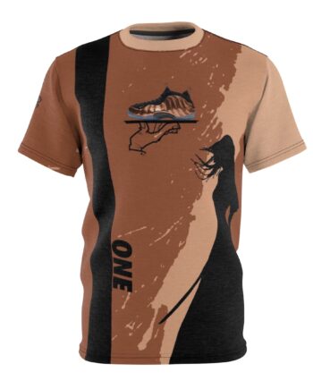 Copper Foamposite Kill Bill V2 Sneaker ColorwayMatch T-Shirt