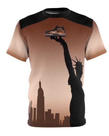 Copper Foamposite Liberty V2 Sneaker ColorwayMatch T-Shirt