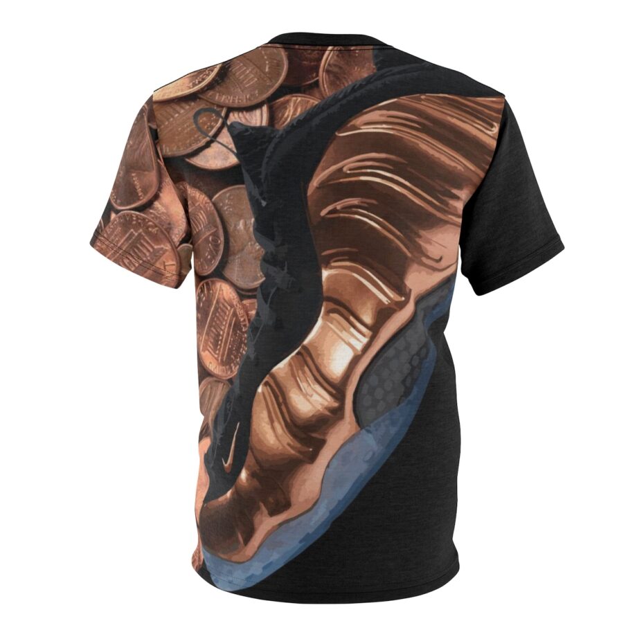 Copper Foamposite ScentFull Sneaker ColorwayMatch T-Shirt