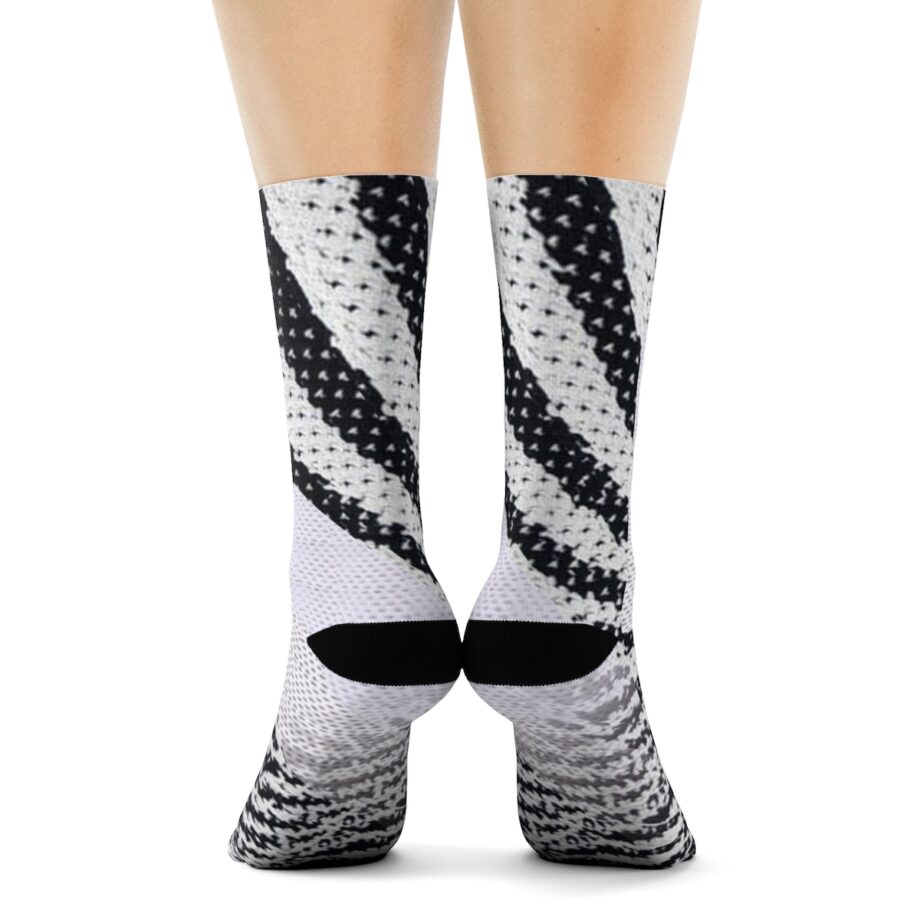 Yeezy Boost 250 v2 Zebra Sublimation Socks