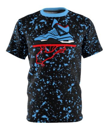 Jordan 4 Cactus Jack Sneaker ColorwayMatch T-Shirt v5