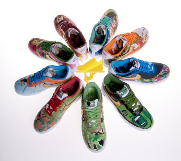 GourmetKickz x 1800 Tequila Nike AF1 Artist Series Pack
