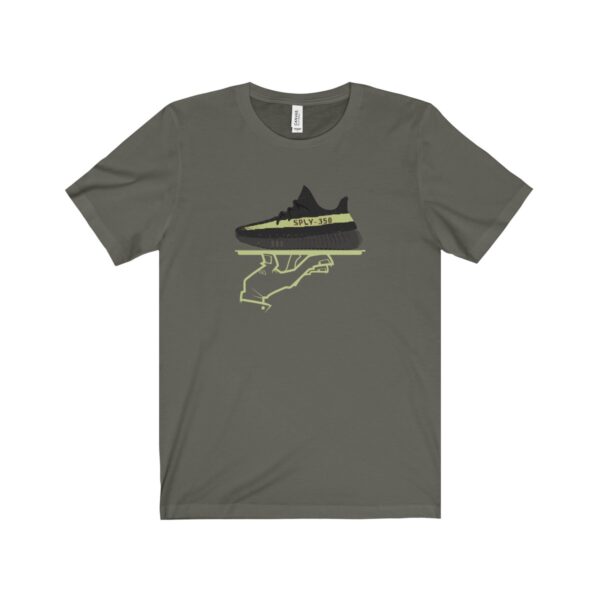 Shirt to Match Yeezy Boost 350 V2 Green Sneaker Colorway | Now Serving Deluxe - Image 3