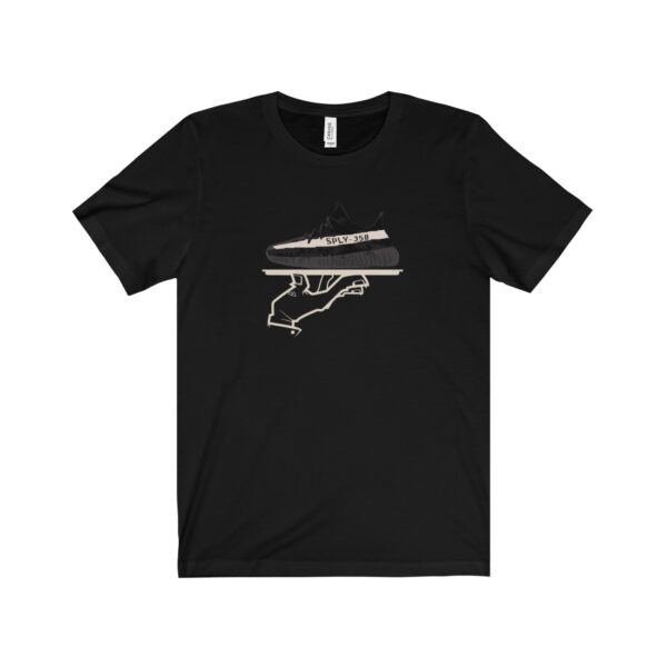 Shirt to Match Yeezy Boost 350 V2 Black/White Sneaker Colorway | Now Serving Deluxe