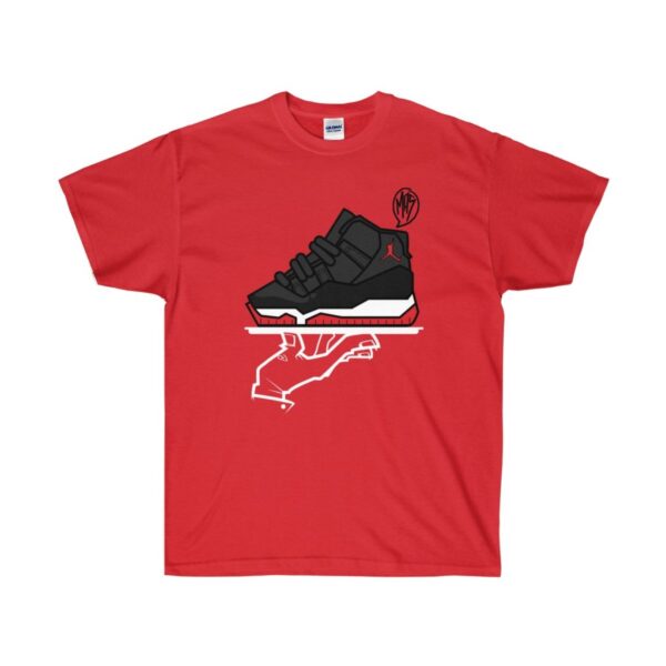 Shirt to Match Jordan 11 BRed Sneaker Colorway | Now Serving A MasTpiece - Image 2