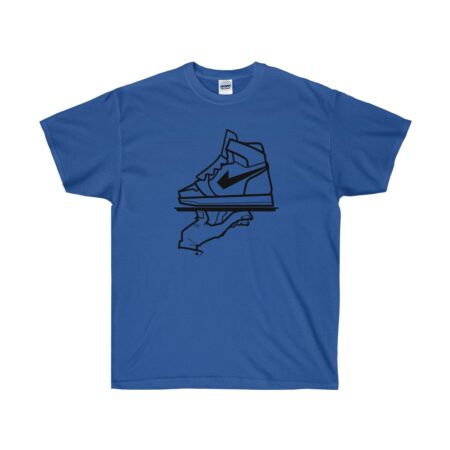 Shirt to Match Jordan 1 Royal Sneaker Colorway | Now Serving WF