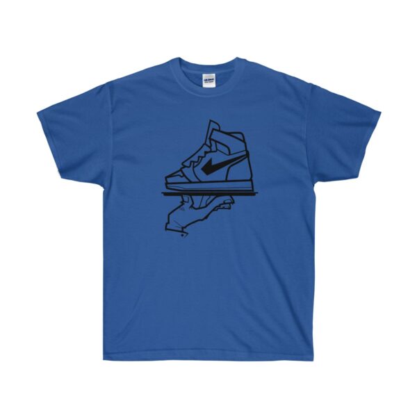 Shirt to Match Jordan 1 Royal Sneaker Colorway | Now Serving WF