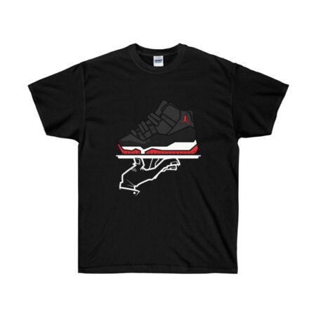 Shirt to Match Jordan 11 BRed Sneaker Colorway | Now Serving A MasTpiece