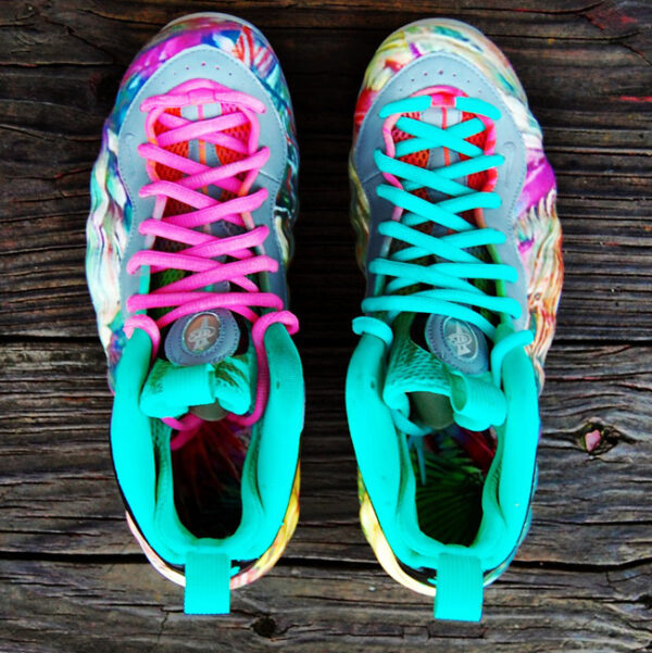 Custom "305" Foamposite One by GourmetKickz | "Miami Beach" Foam - Image 3