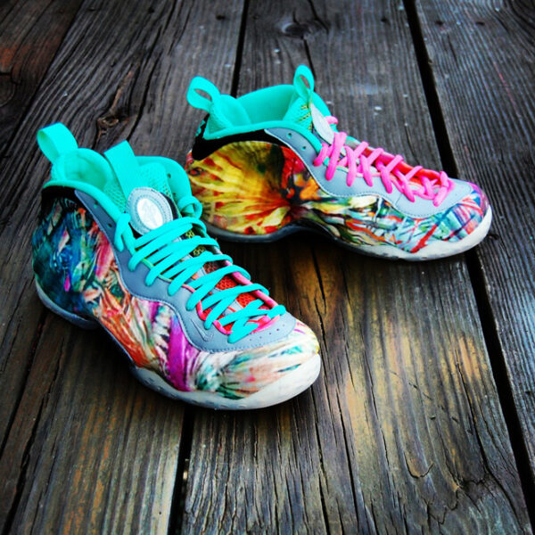 Custom "305" Foamposite One by GourmetKickz | "Miami Beach" Foam - Image 7